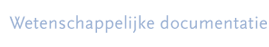 Wetenschappelijke documentatie